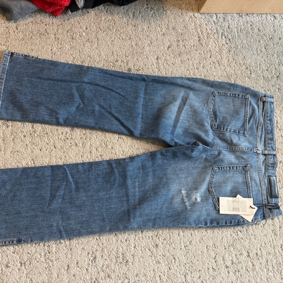 Gf Ferre NWT size 32 ankle wide leg slit Stylish Jeans - Picture 4 of 12